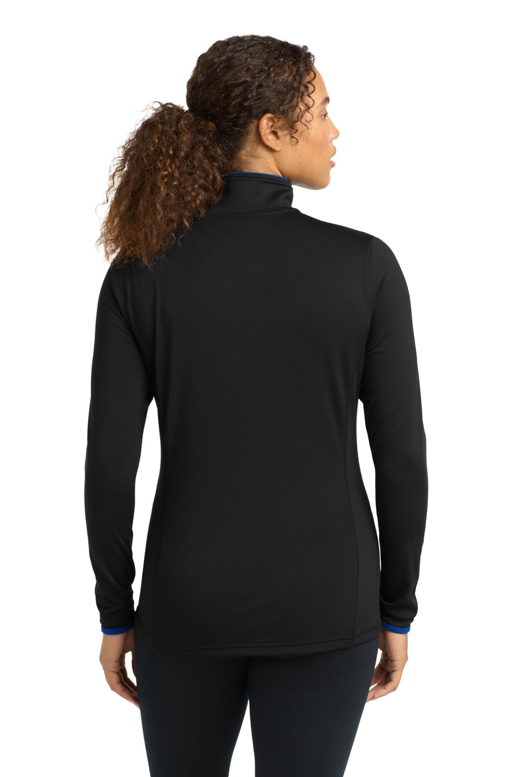 SPORT-TEK Women's Sport-Wick Stretch Contrast Full Zip Jacket