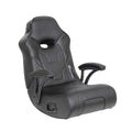 X Rocker Video Gaming Floor Rocker Chair, Built-in Audio, College Dorm Essentials for Guys and Girls, Bedroom, Foldable, Gifts for Gamers