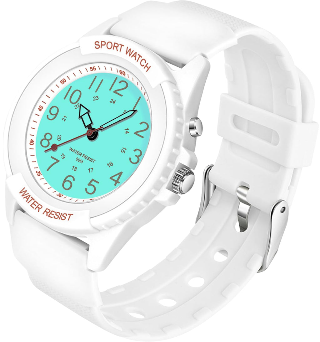 PROKING Waterproof Nurse Watch for Medical Professionals Students Women Men, Night Light, 12/24 Hour Military Time Easy to Read Dial, Second Hand Watch for Nursing Day Gifts