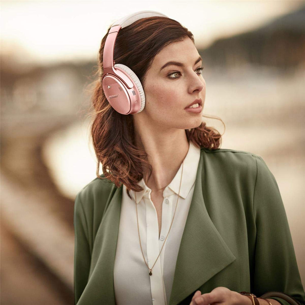 Bose QuietComfort 35 II Wireless Bluetooth Headphones, Noise-Cancelling, with Alexa Voice Control - Black