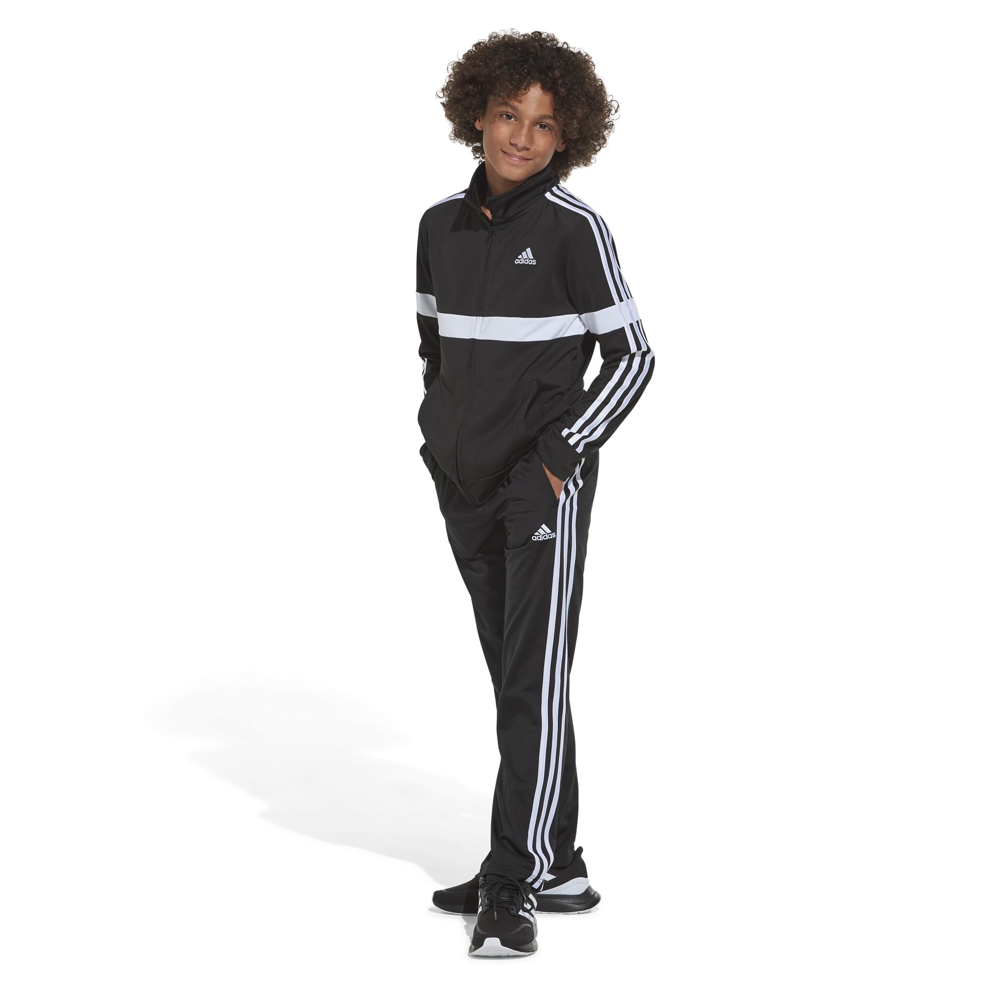 adidas Straight-Leg 3-Stripe Track Pant