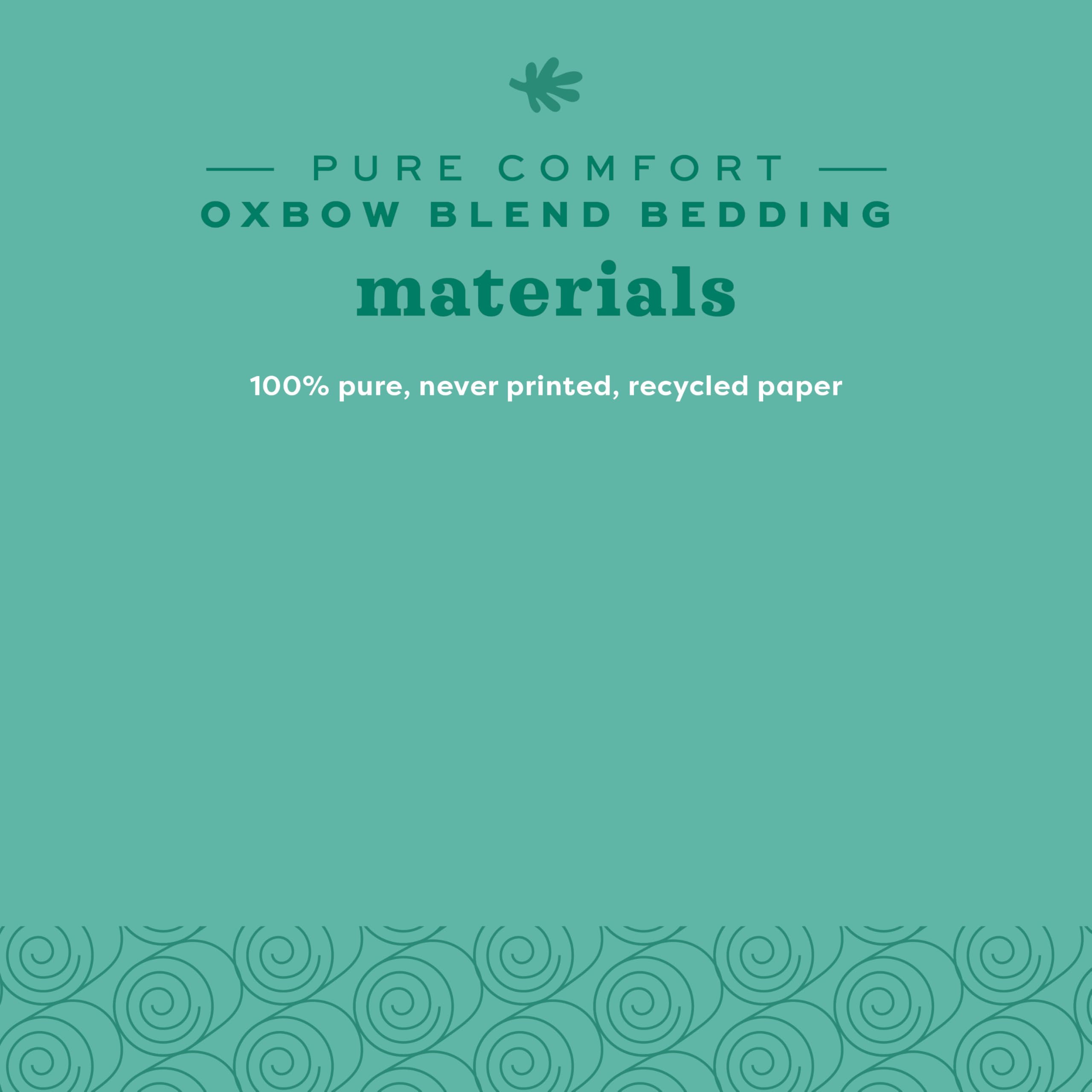 Oxbow Pure Comfort Bedding, Rabbit, Hamster, & Guinea Pig Bedding, Bunny Supplies for Litter Box, Pet Safe, Bunny Litter Box, Guinea Pig Cage, 99.9% Non-Dust, Blended, 36 Liter Bag