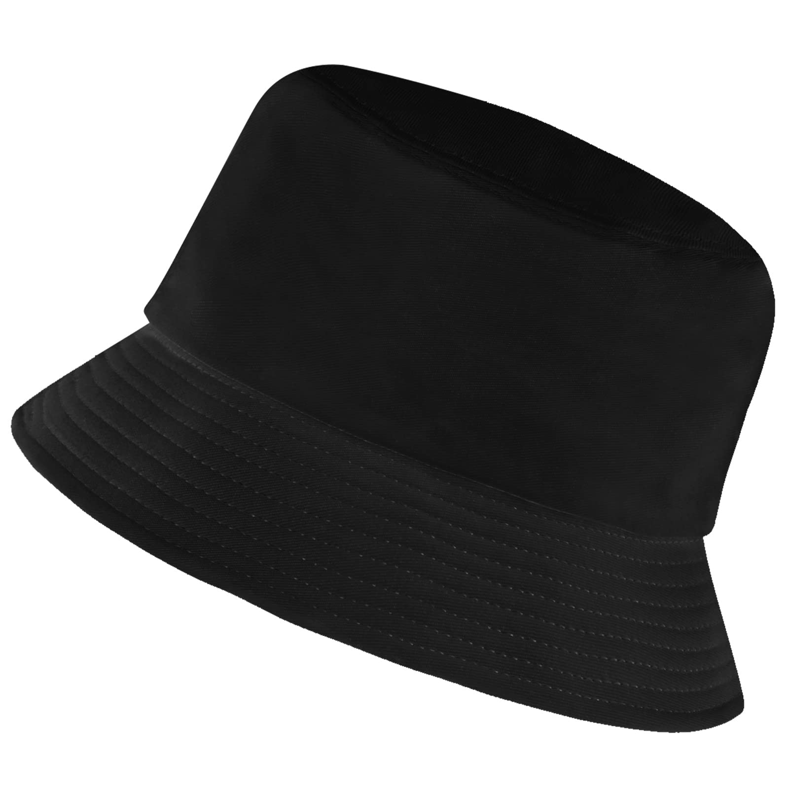 Rosoz 1 & 2 Pack Bucket Hat for Women Men Summer Travel Beach Sun Hat Outdoor Cap Unisex Bucket Hats