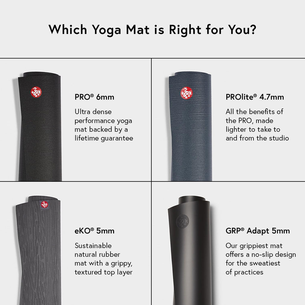 Manduka PRO Yoga Mat - 6mm | Lifetime Durability | Hygienic Construction | Premium Studio Quality | Teacher Approved