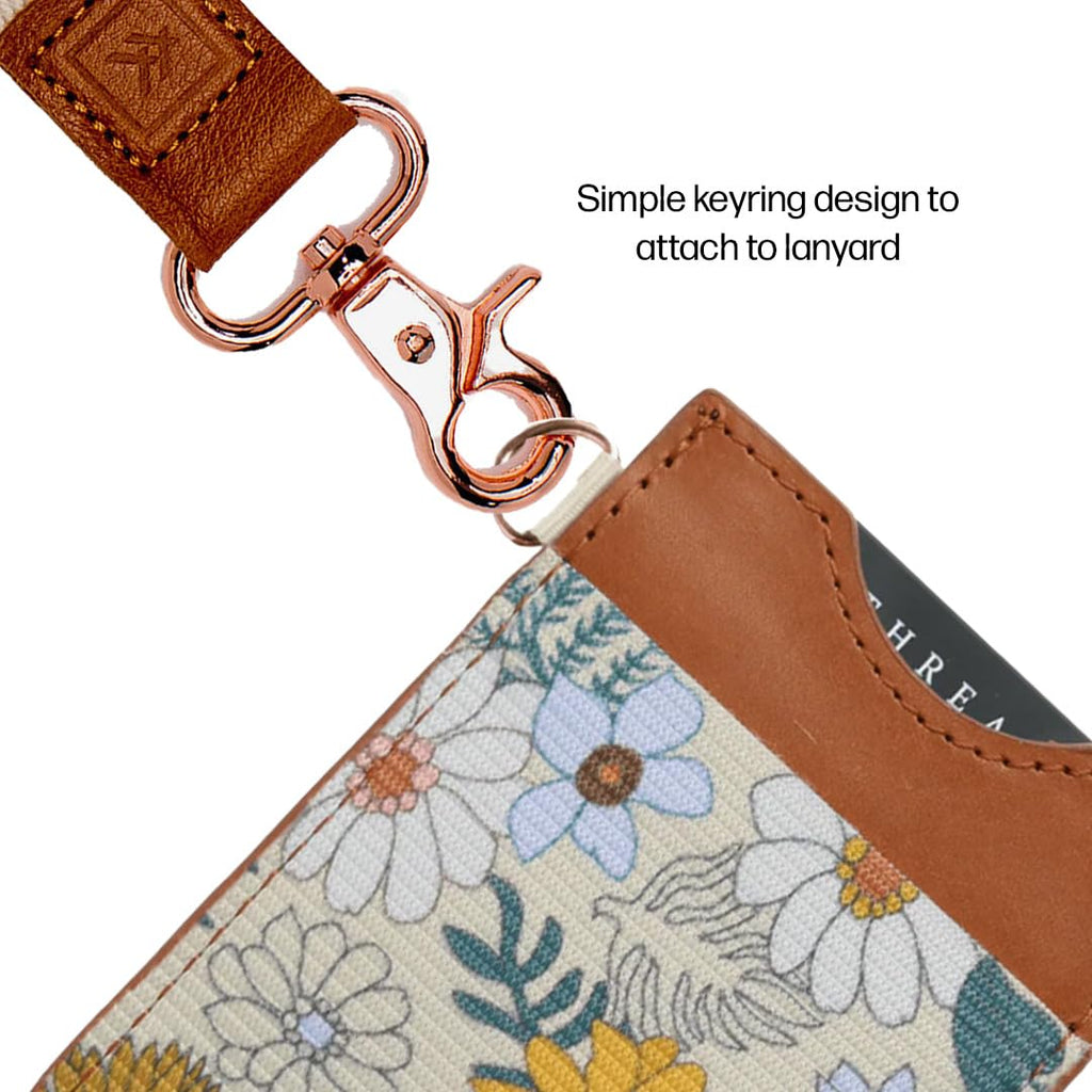 Thread Wallets Ultra Slim Minimalist Leather Card Holder Wallet (Benny)