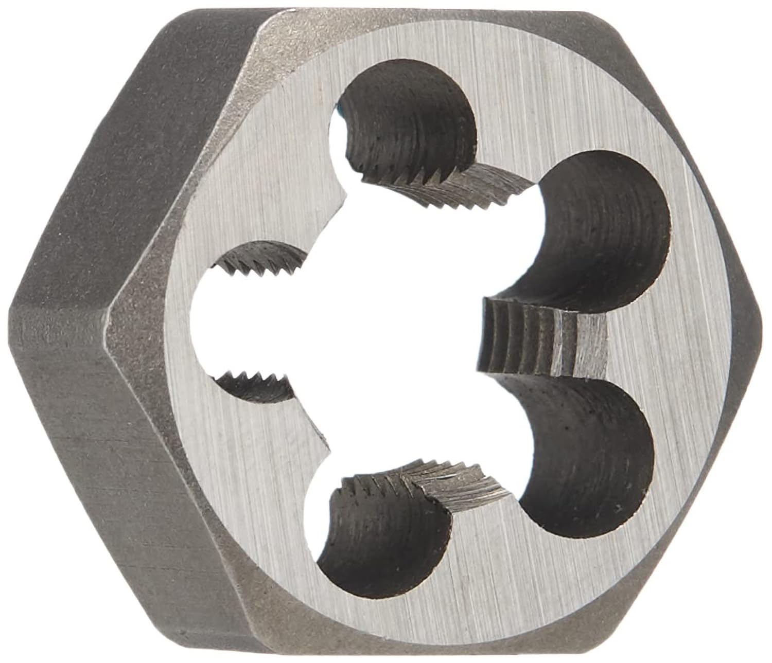 Drill America m6 X 1.25 Carbon Steel Hex Rethreading Die, DWT Series