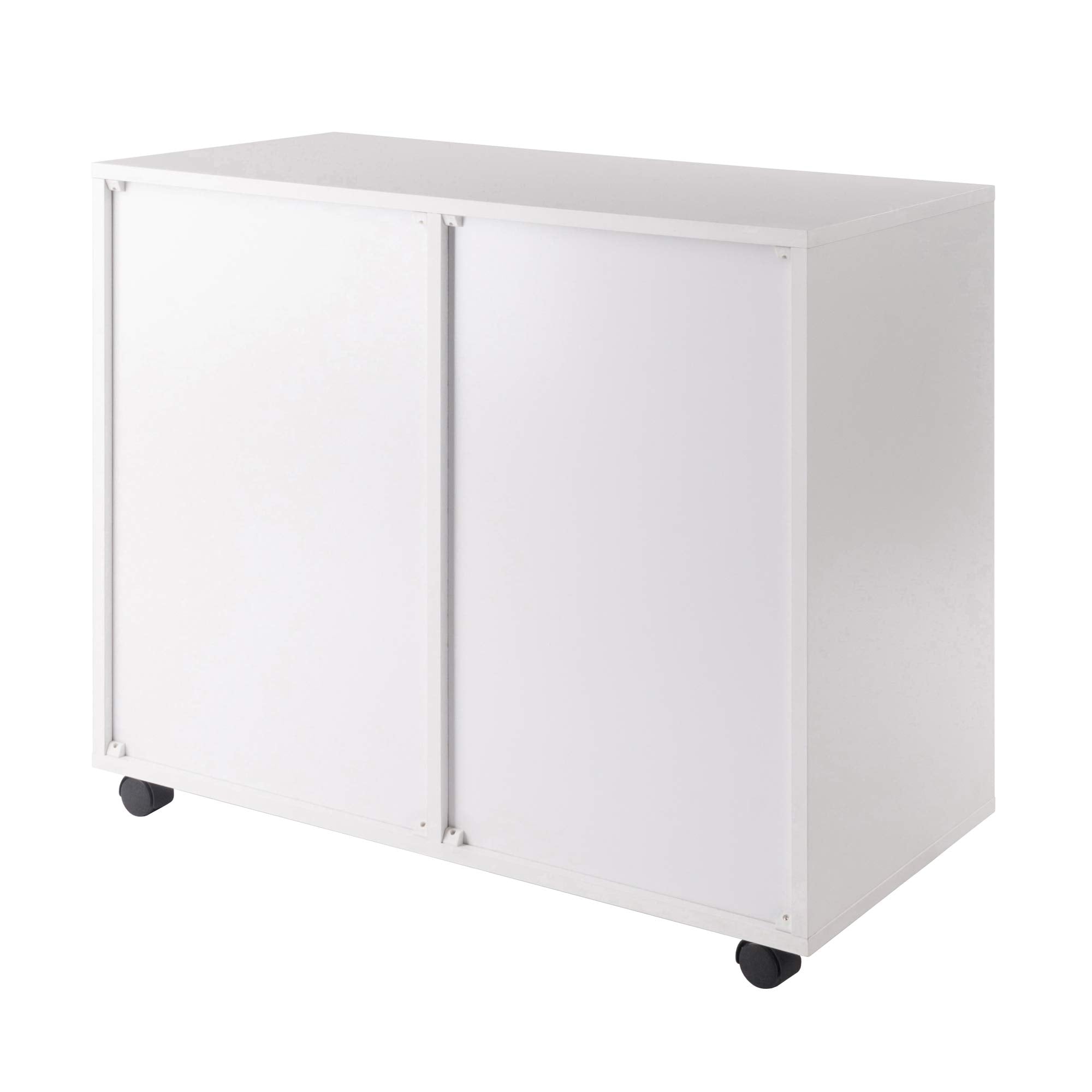 Winsome Halifax Mobile Storage Cabinet with Doors & Drawers, Stylish & Functional Home Storage Cabinet for Filing, Kitchen Organization, Moveable Furniture for Office, Dorms, Apartments