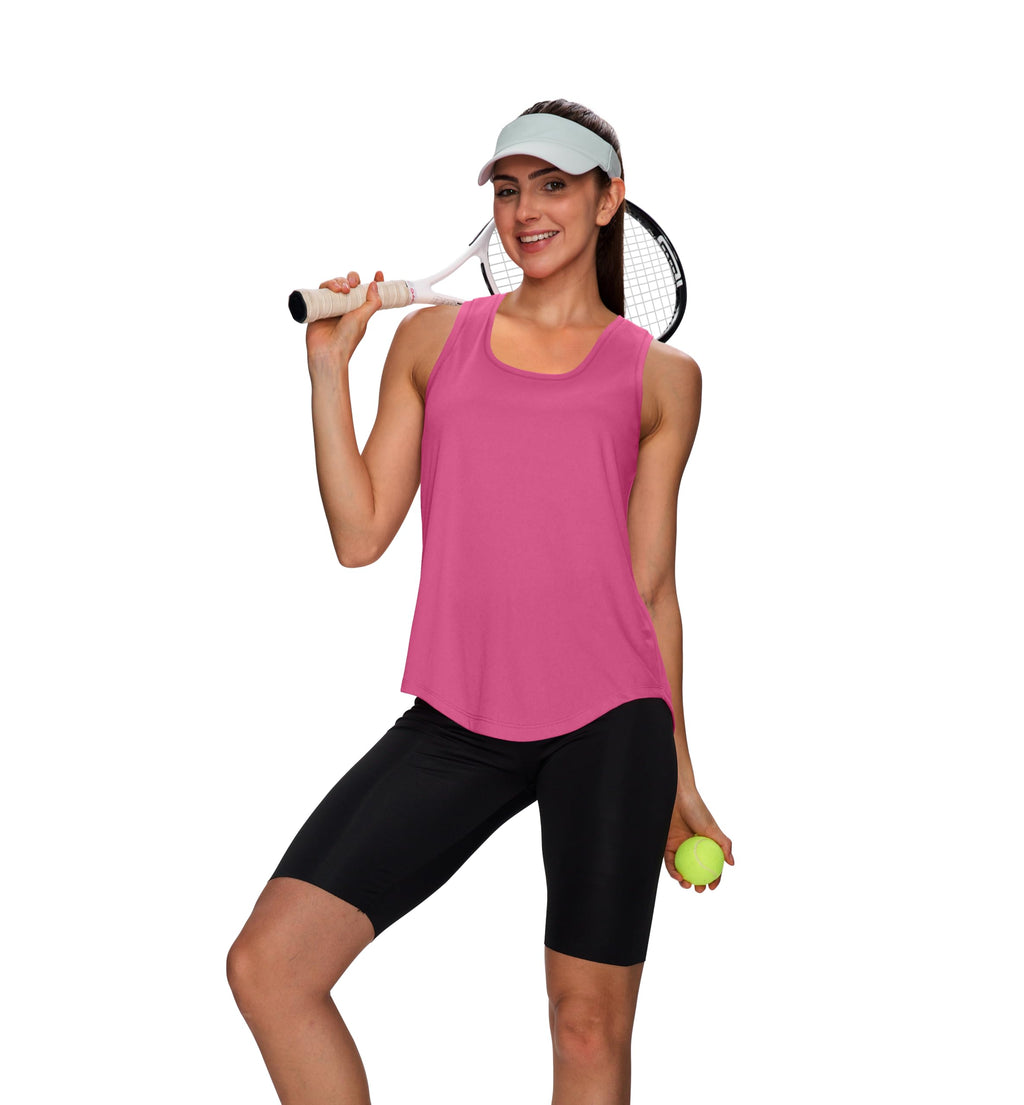 WIHOLL Workout Tops for Women Summer Athletic Tank Tops Sleeveless Shirts Beach Lightweight Gym Clothes