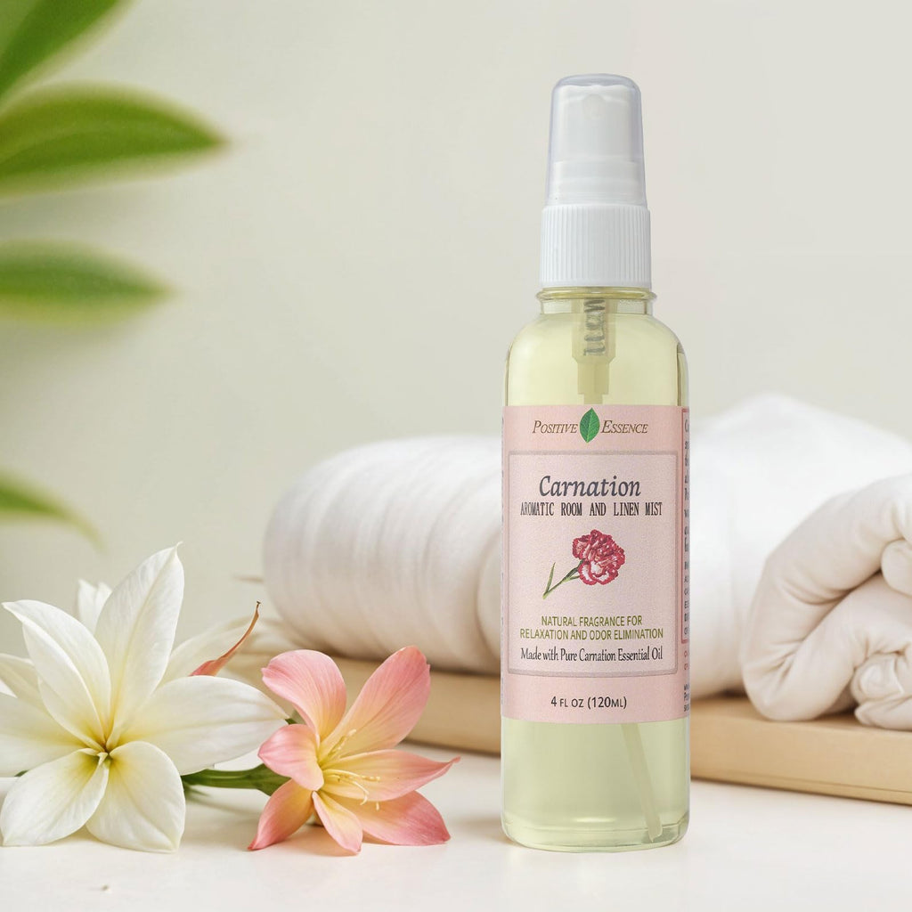 Linen and Room Spray Gift Set, (Lavender, Lemongrass, Rose, & Peppermint), Natural Air Freshener Made with Pure Essential Oils & Minimal Ingredients, Perfect Bathroom Spray or Room Mist, 4-Pack