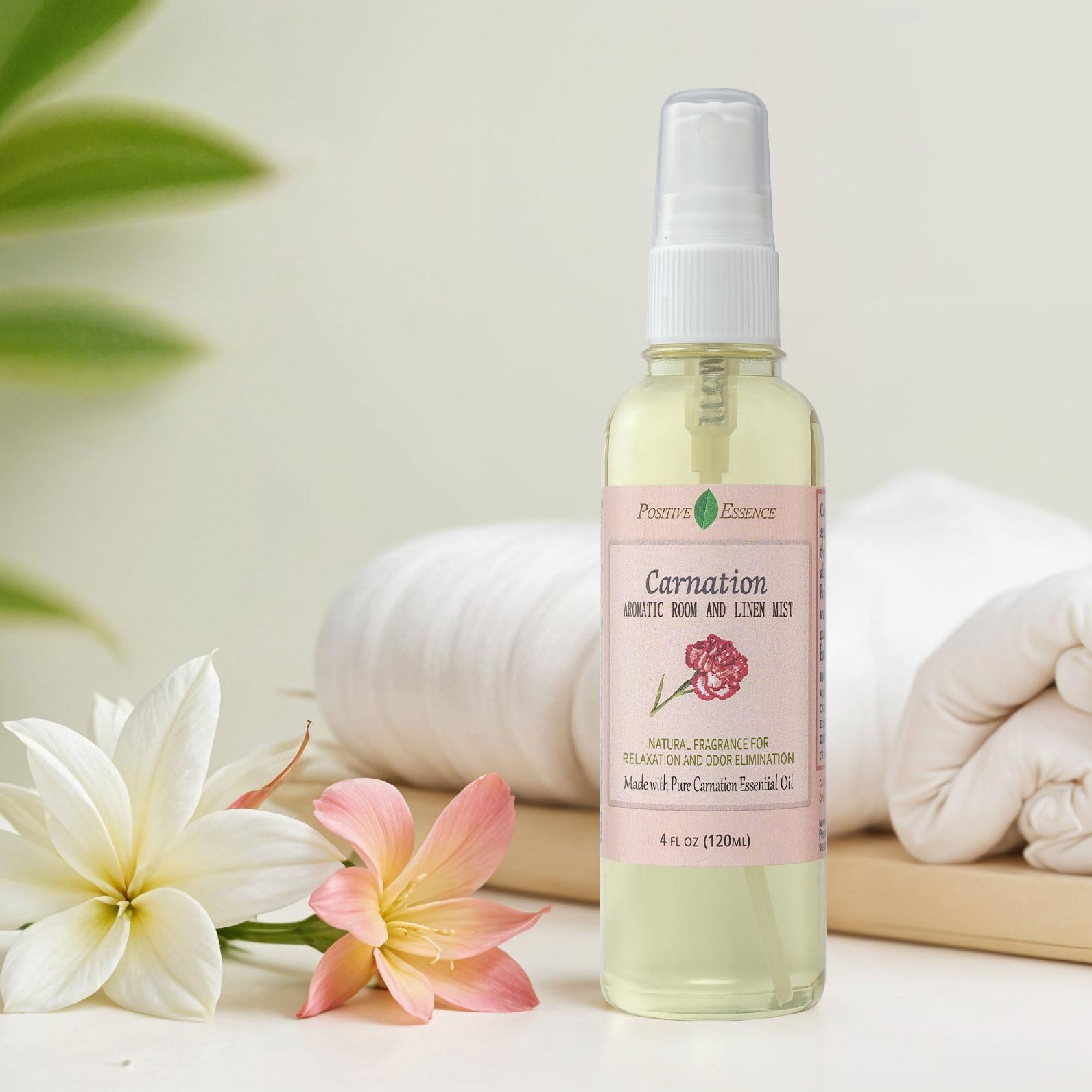 Linen and Room Spray Gift Set, (Lavender, Lemongrass, Rose, & Peppermint), Natural Air Freshener Made with Pure Essential Oils & Minimal Ingredients, Perfect Bathroom Spray or Room Mist, 4-Pack