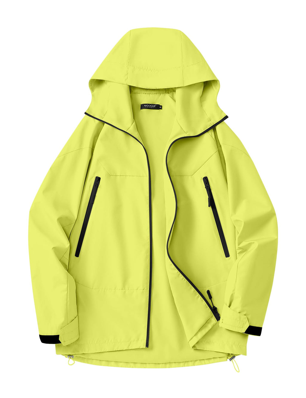 Avoogue Rain Jacket for Women Waterproof Lightweight Rain Coat Hiking Windbreaker Jacket with Hood