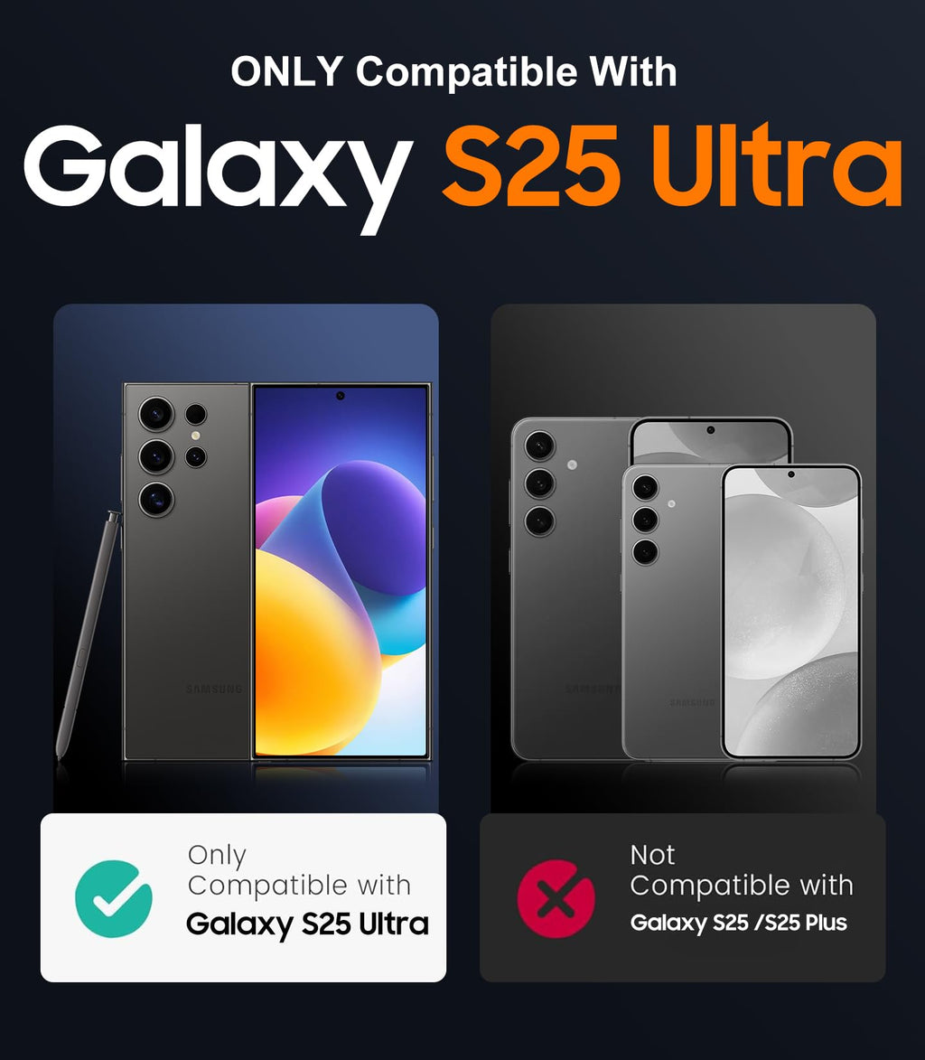for Samsung Galaxy Z Fold 8 Case,[Compatible with MagSafe][Built-in HD Screen Protector & Kickstand][Hinge Protection]Translucent Matte Full-Body Shockproof Phone Case for Galaxy Z Fold 8,Black