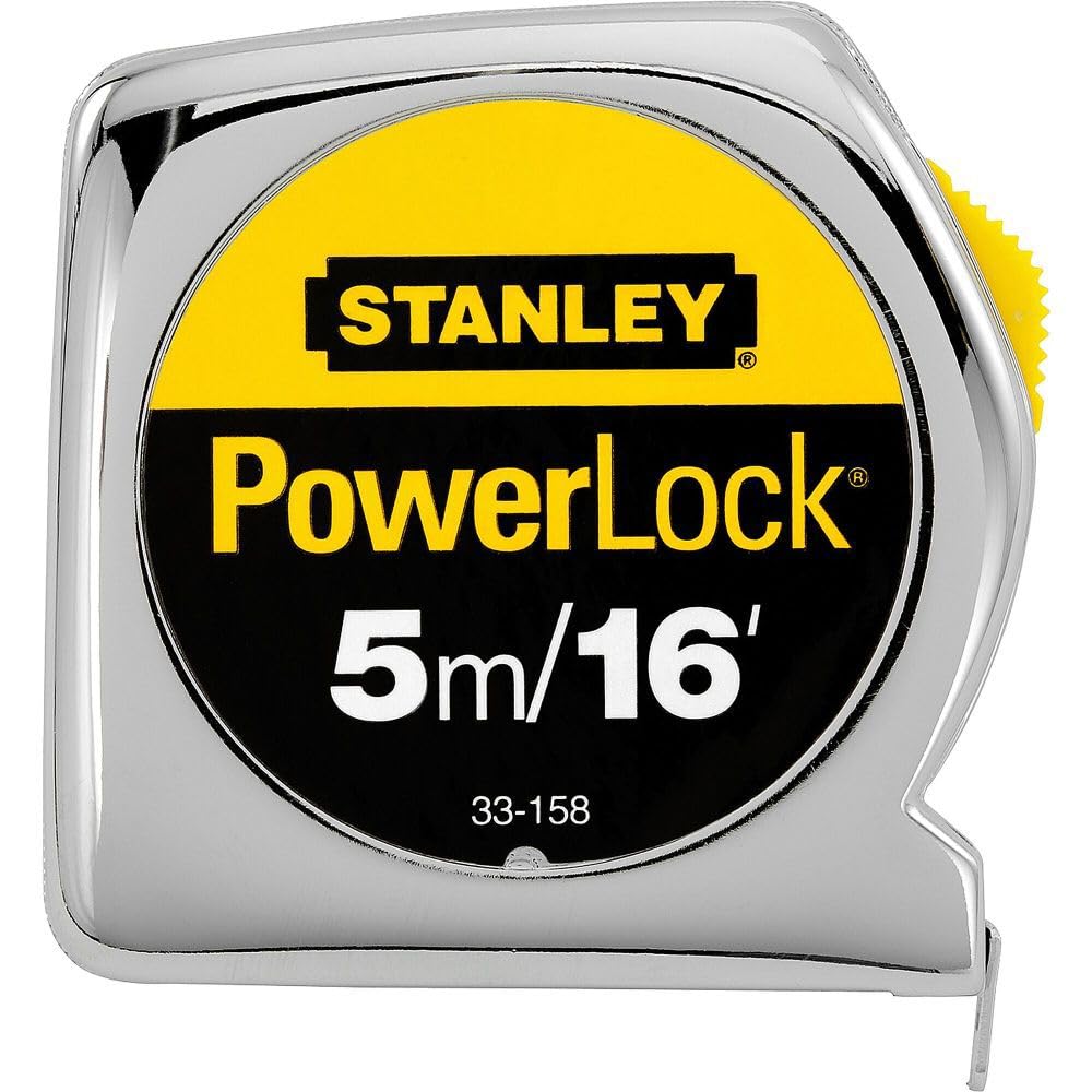Stanley 33-231 3-Meter x 1/2-Inch Heavy Duty Powerlock Tape Rule With Metal Case