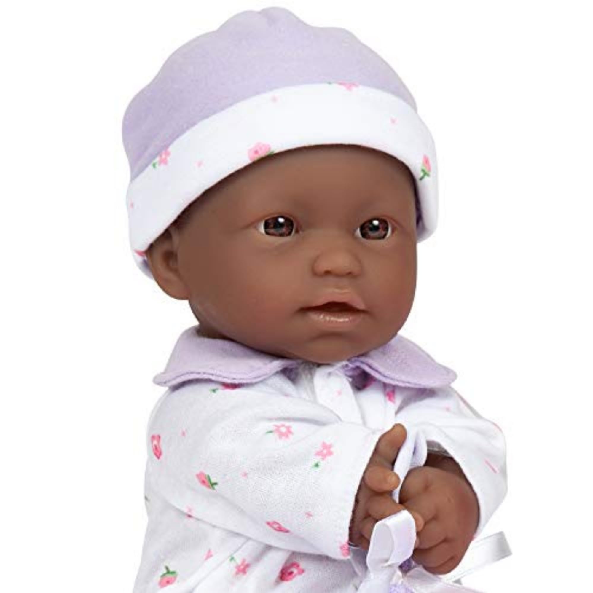 JC Toys La Baby Caucasian Baby Doll Set – 11 Inch Soft Body Doll with Accessories Including a Removable Blue Outfit – Small Baby Doll Toy for Children 12 Months and Older