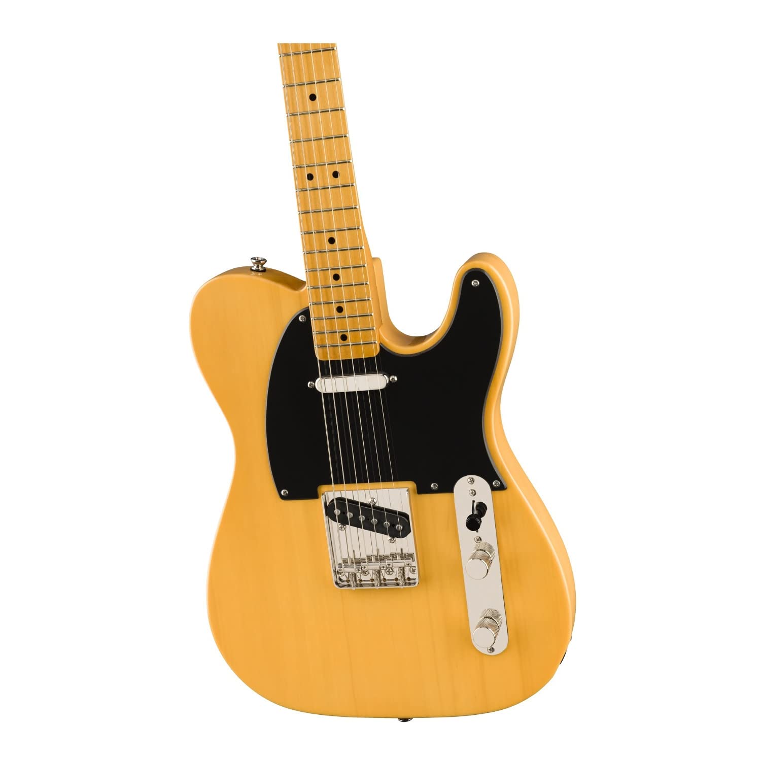 Squier Classic Vibe 50s Telecaster Electric Guitar, Butterscotch Blonde, Maple Fingerboard