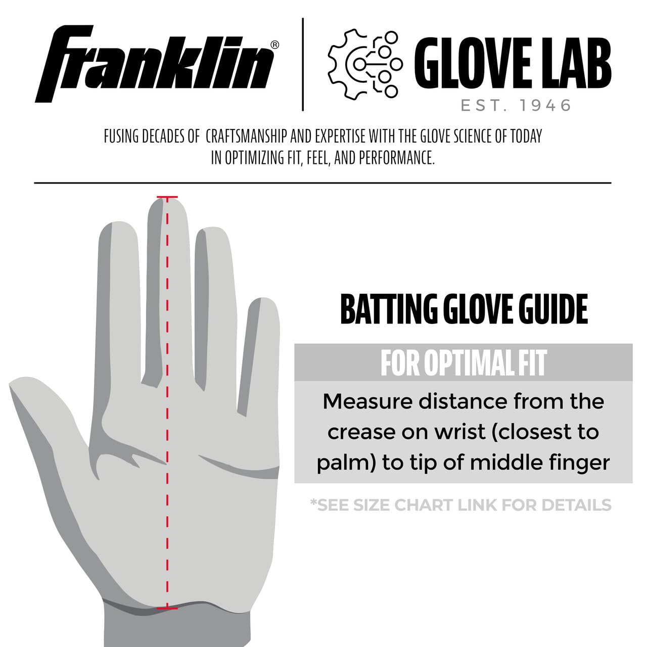 Franklin Sports MLB Teeball Flex Series Batting Gloves
