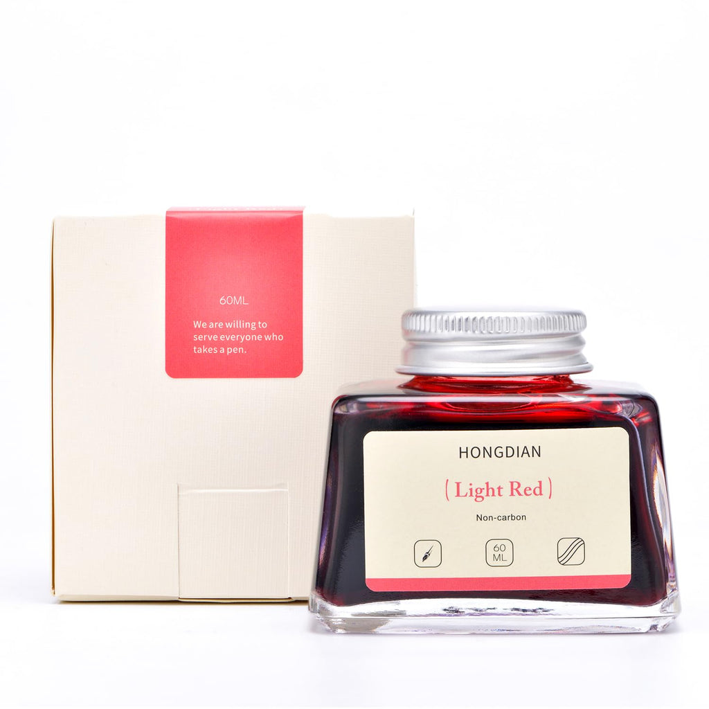 Asvine Hongdian Fountain Pen Bottled Ink Black, 60ml Fountain Pen Bottled Ink, Non Carbon