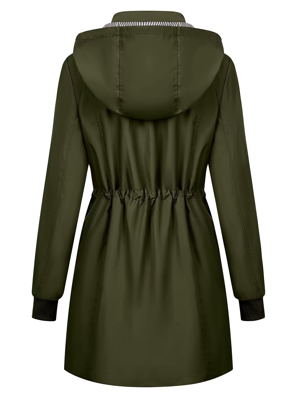 PITINAN Rain Jackets For Women Waterproof Rain Coats with Hood Lightweight Windbreaker Outdoor Womens Raincoats