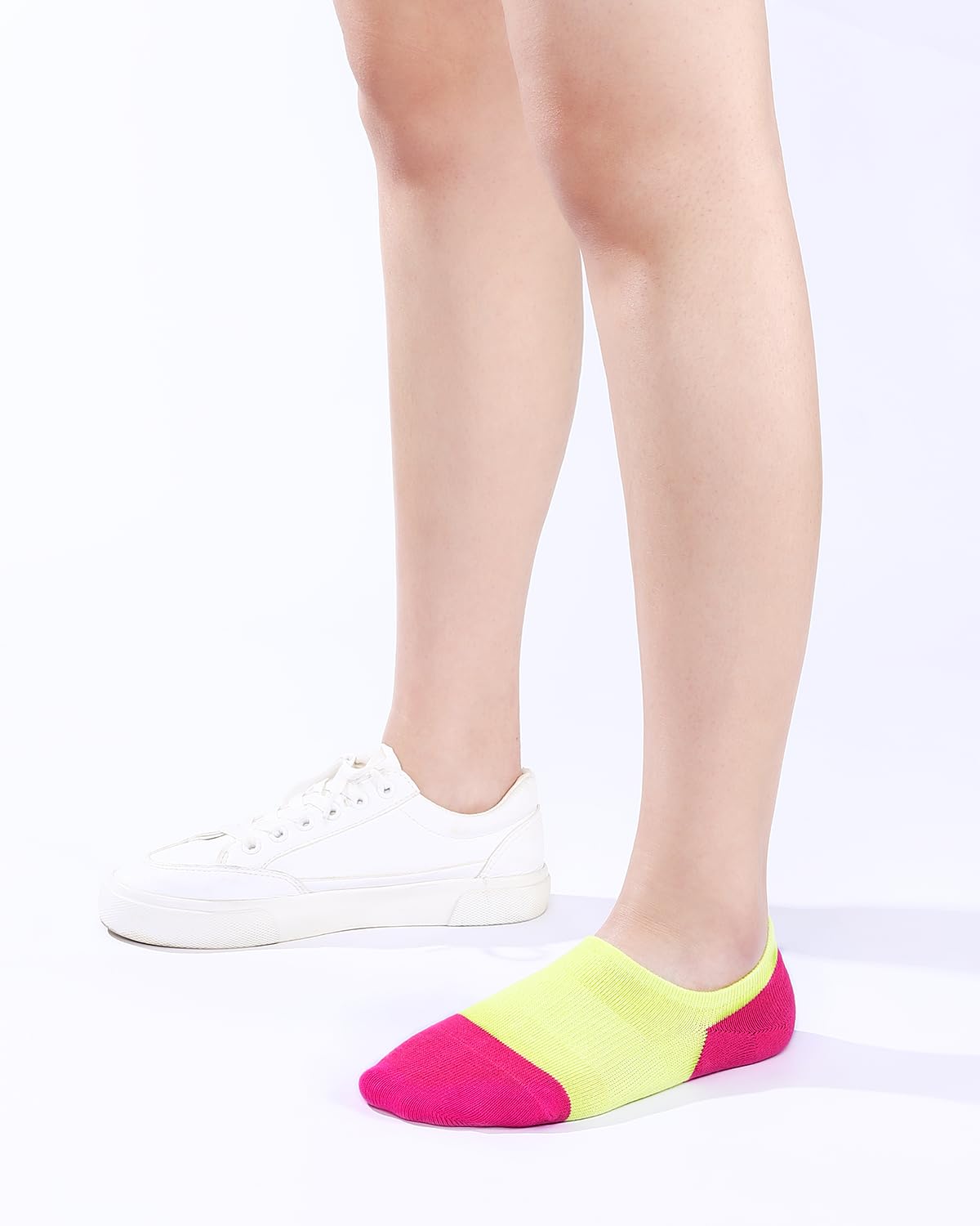 IDEGG No Show Socks Women 10 Pairs Low Cut Anti-Slid Novelty Athletic Casual Invisible Liner Socks