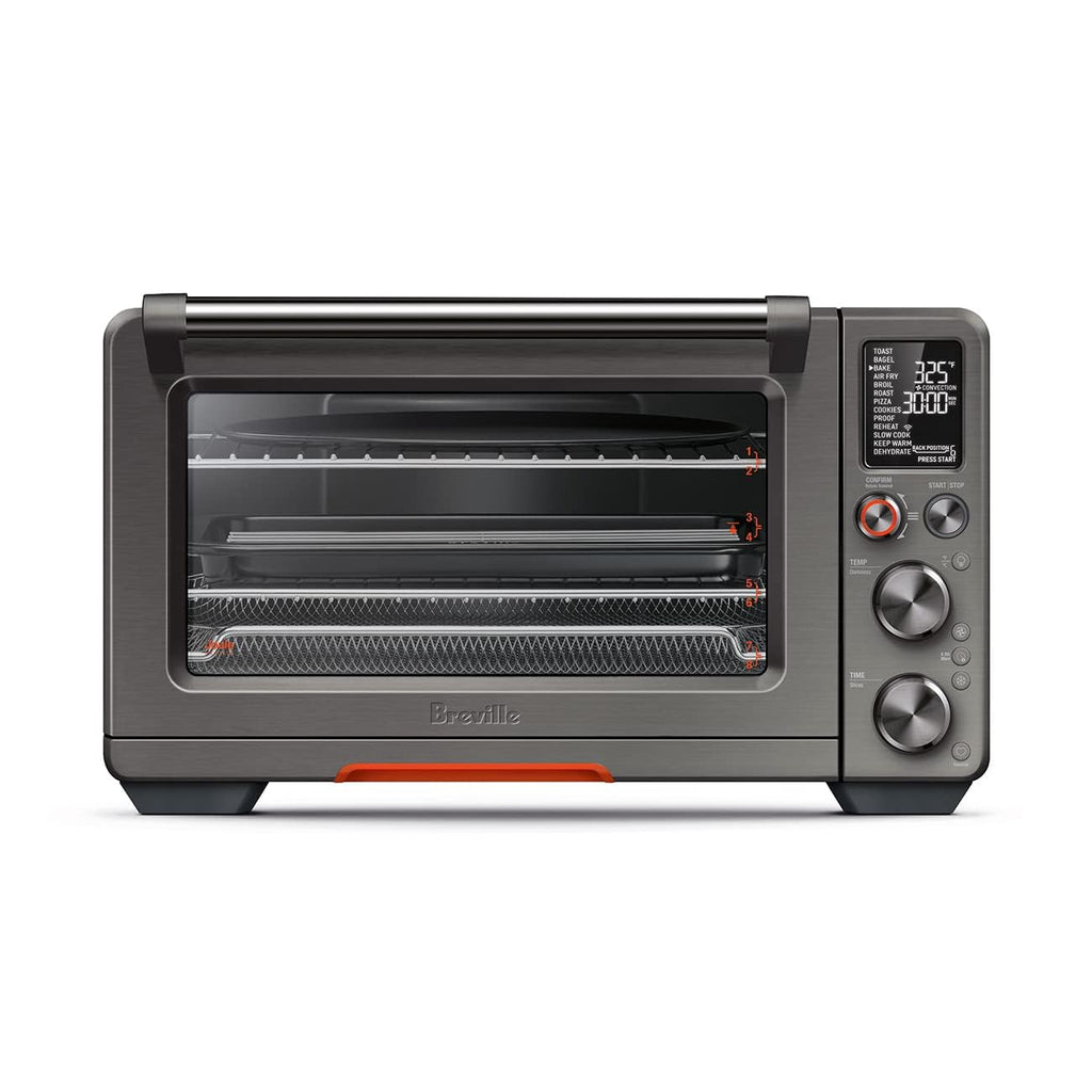 Breville BOV950BST Joule Smart Countertop Oven Air Fryer Pro, Black Stainless Steel