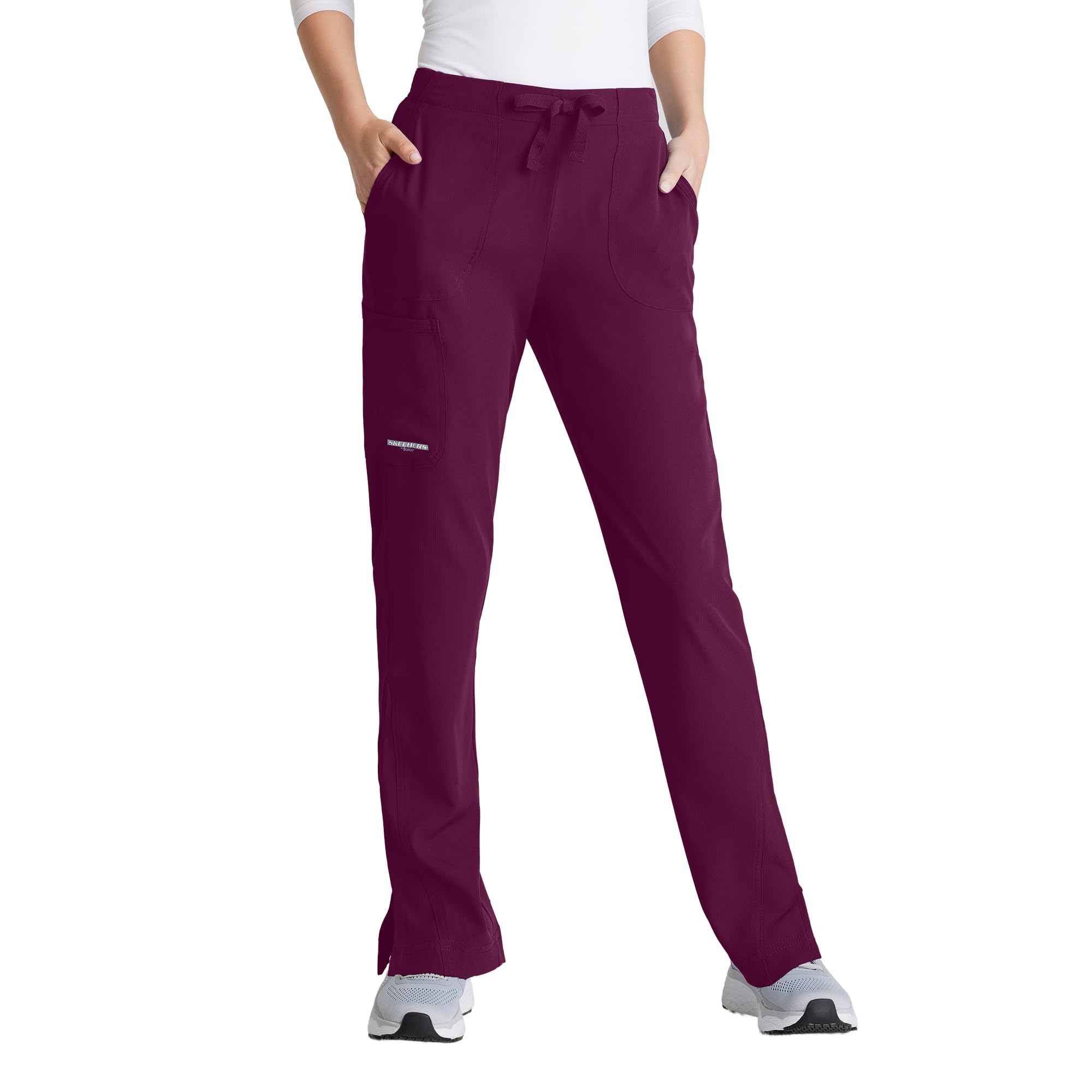 BARCO Skechers Vitality Charge Slim Fit Scrub Jogger for Women – Low-Rise Bottoms with Tapered Leg & 4-Way Stretch