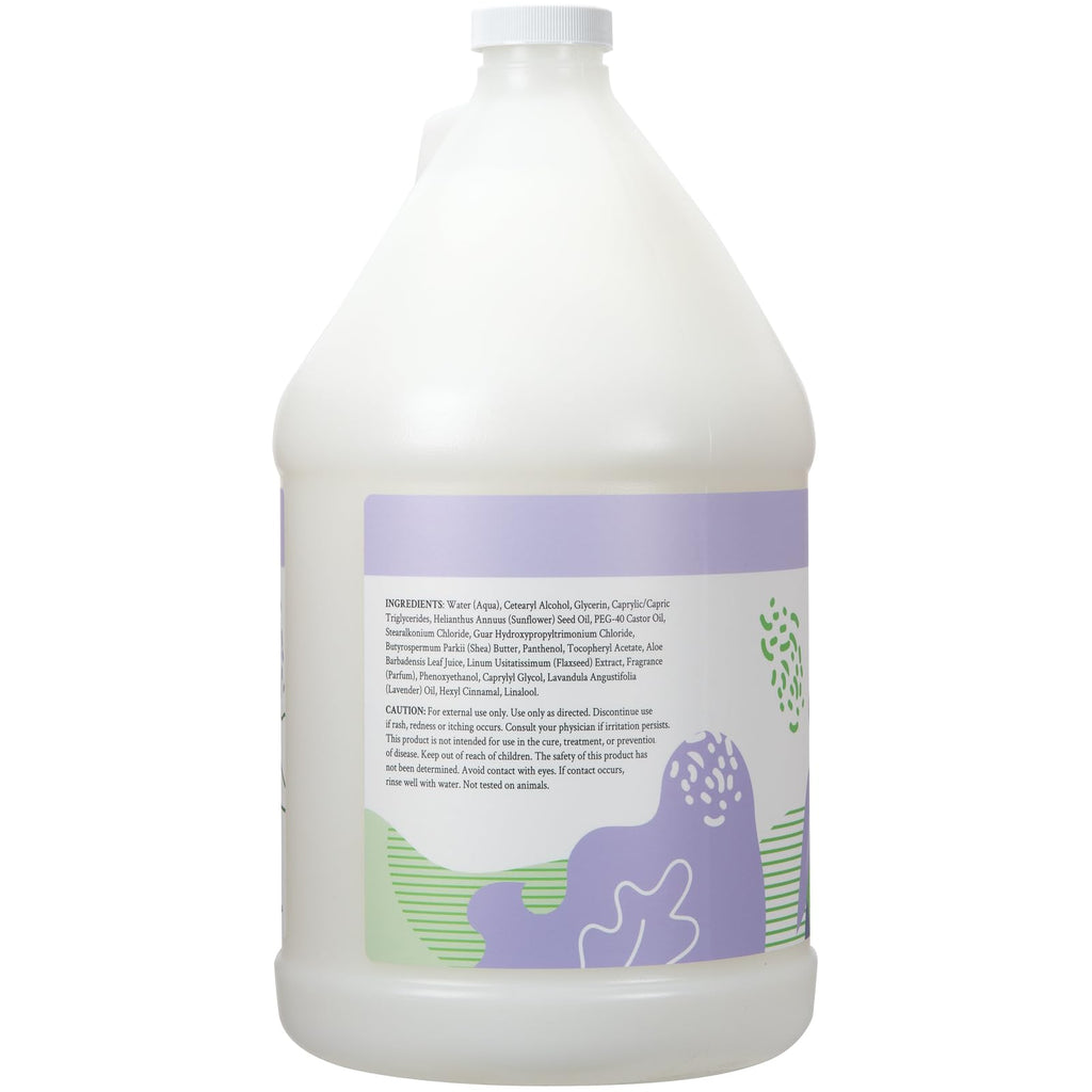 Ginger Lily Farms Botanicals Moisturizing Conditioner for Dry Hair, 100% Vegan & Cruelty-Free, Apple Pear Scent, 1 Gallon Refill (128 fl oz)