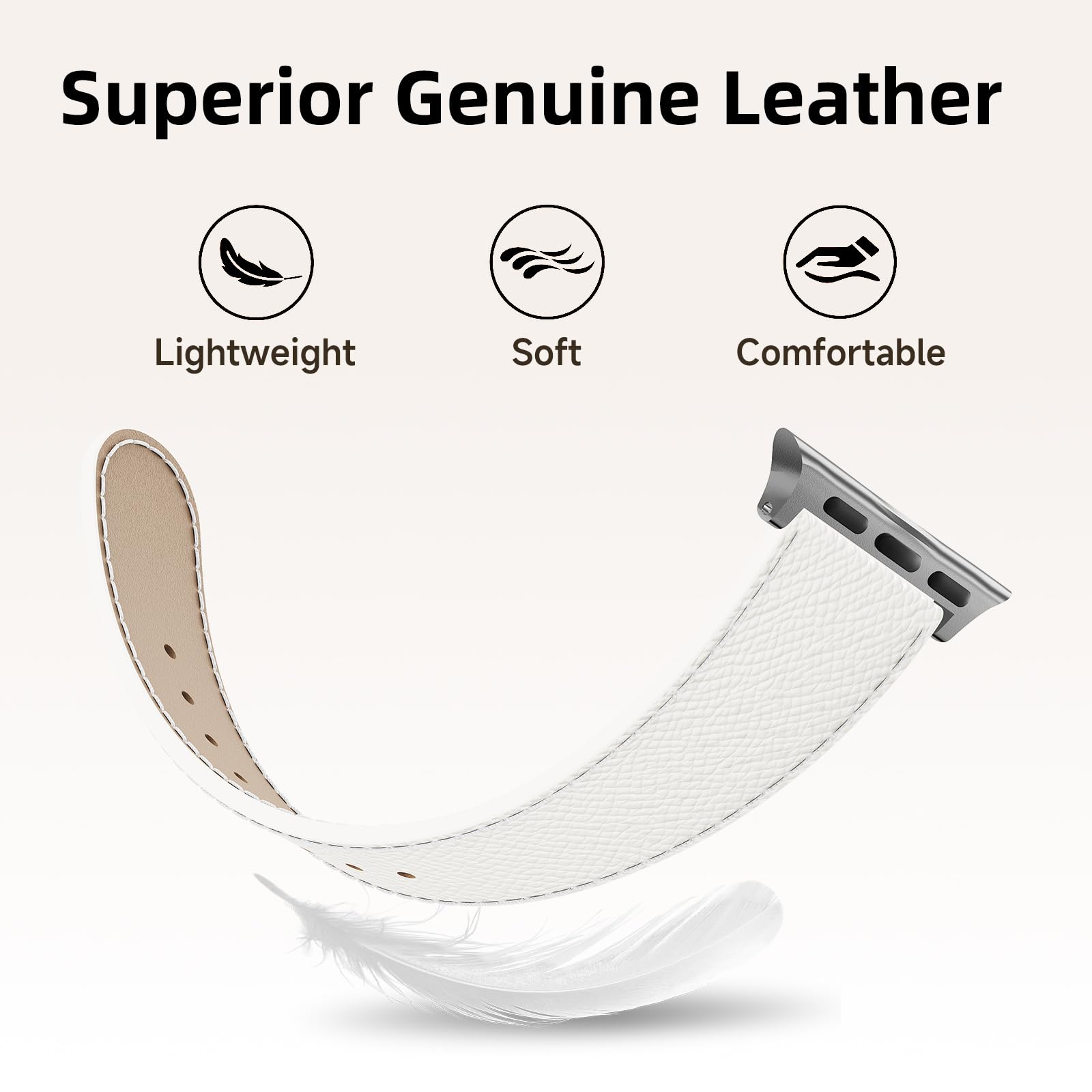 Designer Leather Band Compatible with Apple Watch 49mm46mm45mm44mm42mm41mm 40mm38mm for Women,Magnetic Buckle Replacement Strap for iWatch Ultra 3/2 /1 SE 3/2/1 Series 11/10/9/8/7/6/5/4/3/2/1
