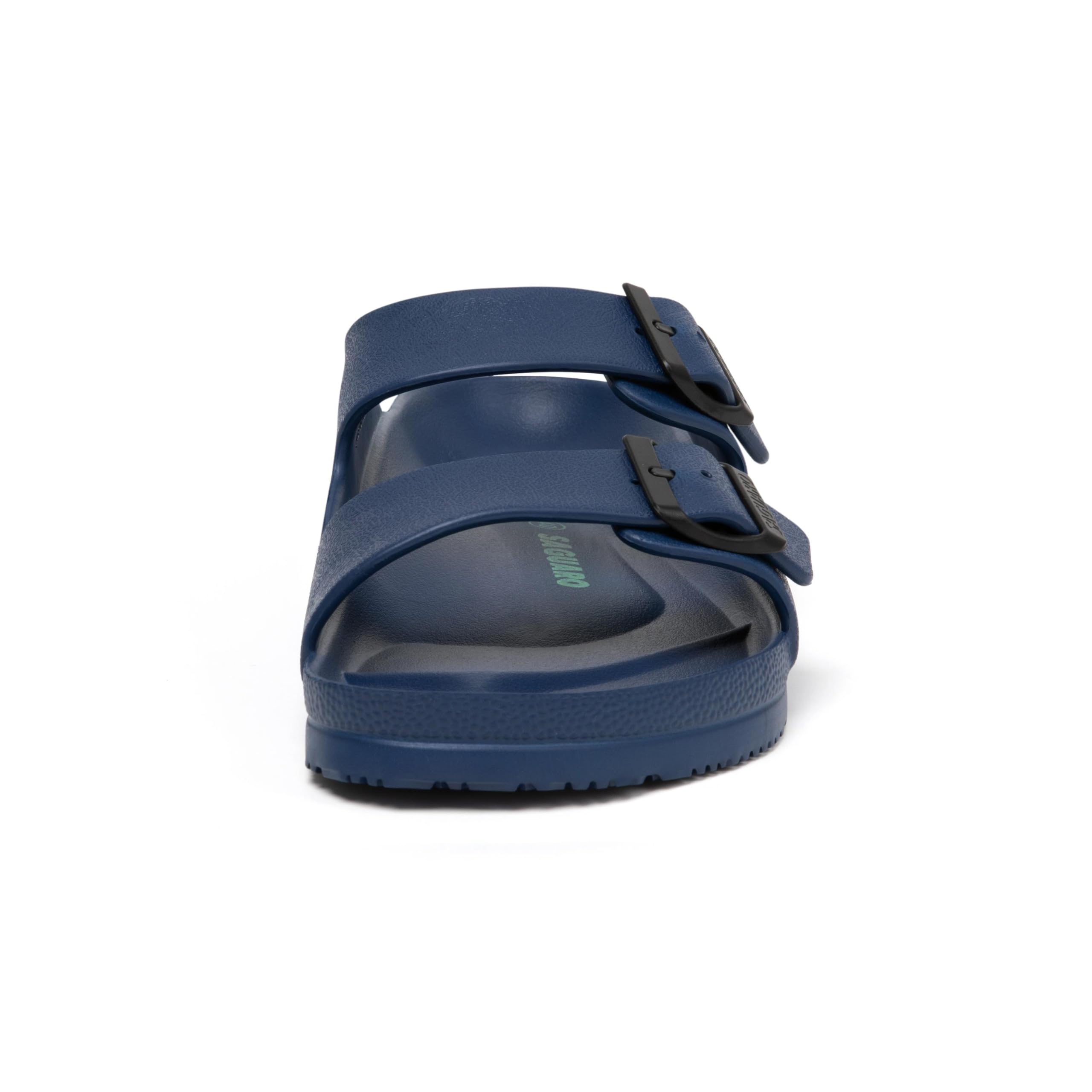 SAGUARO Men's Women's Comfort Double Buckle Sandals Lightweight Adjustable EVA Sandals with Rubble Sole