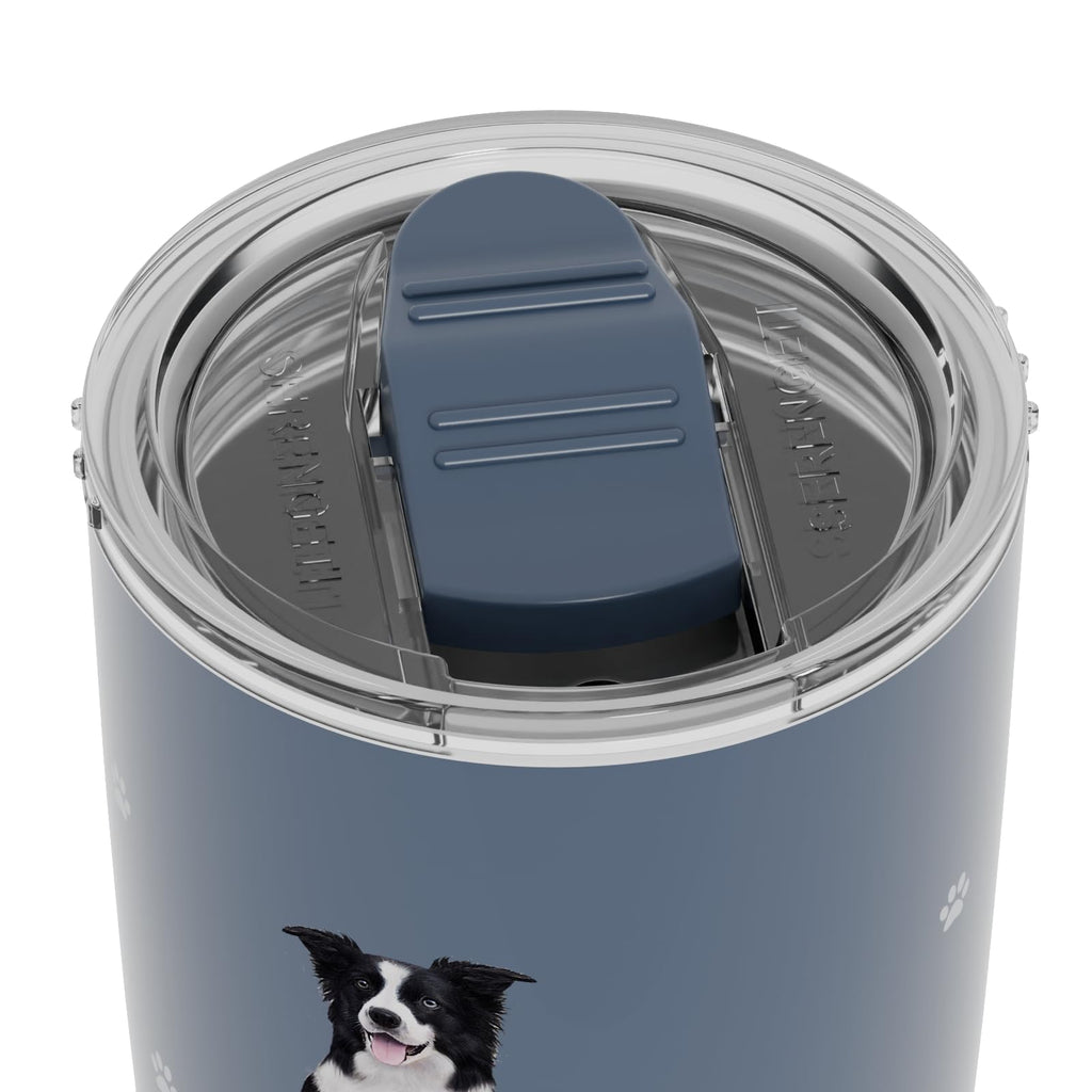 SERENGETI Australian Shepherd 20 Oz. Stainless Steel, Vacuum Insulated Tumbler with Spill Proof Lid - 3D Print - Insulated Travel mug for Hot or Cold Drinks (Australian Shepherd Tumbler)