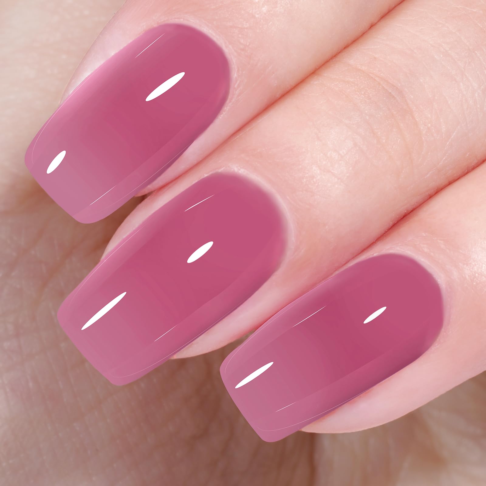 AILLSA Red Gel Nail Polish Ruby Red Gel Polish Bright Rose Color Polish Apple Candy Nails Long Lasting Soak Off U V Gels Nail Polish Nail Art Manicure Salon at Home 0.51 Fl Oz