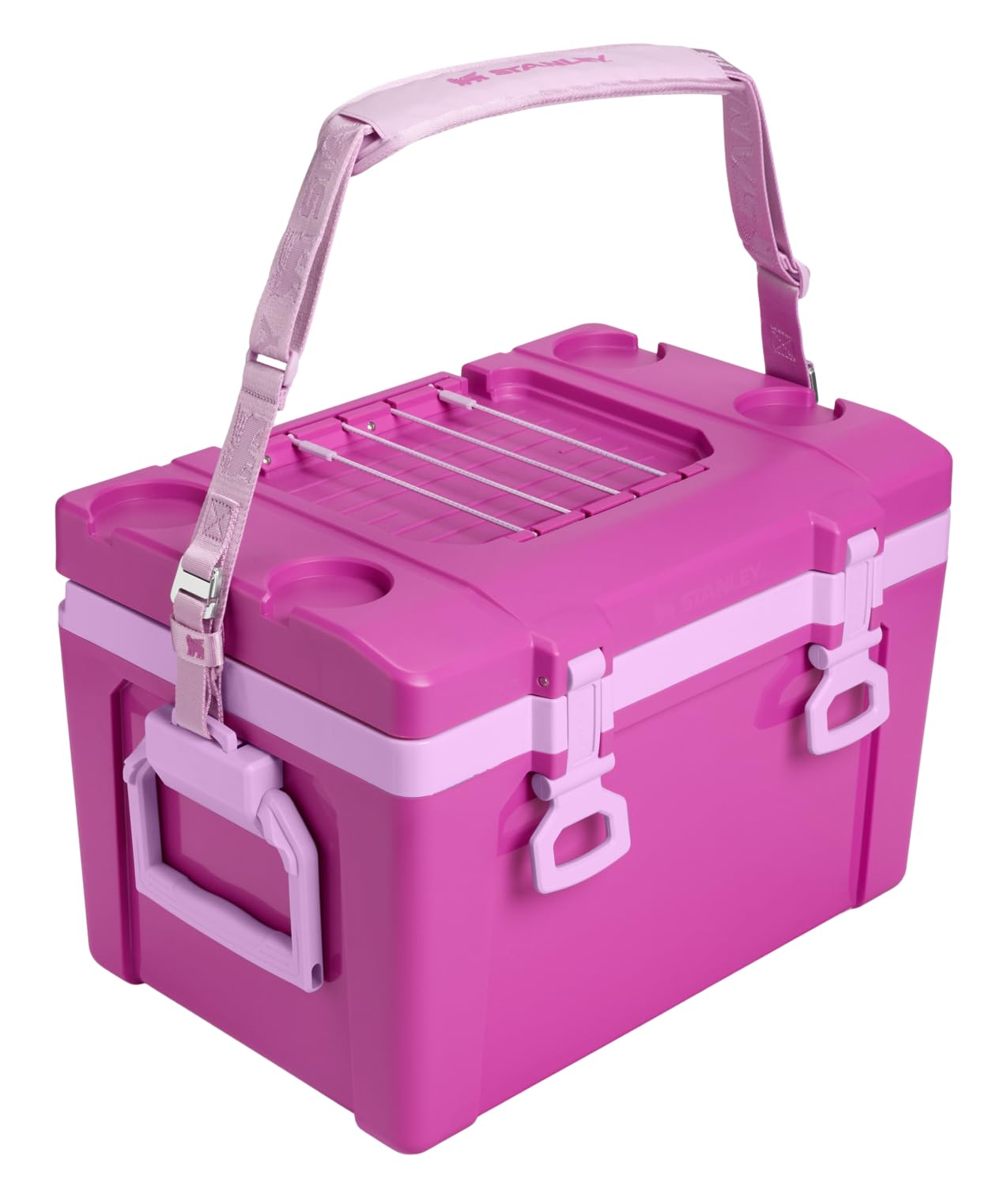 Stanley Adventure Outdoor Cooler 16 qt | Heavy Duty Outdoor Camping Cooler with Easy Carry Handle | BPA-Free | Azure
