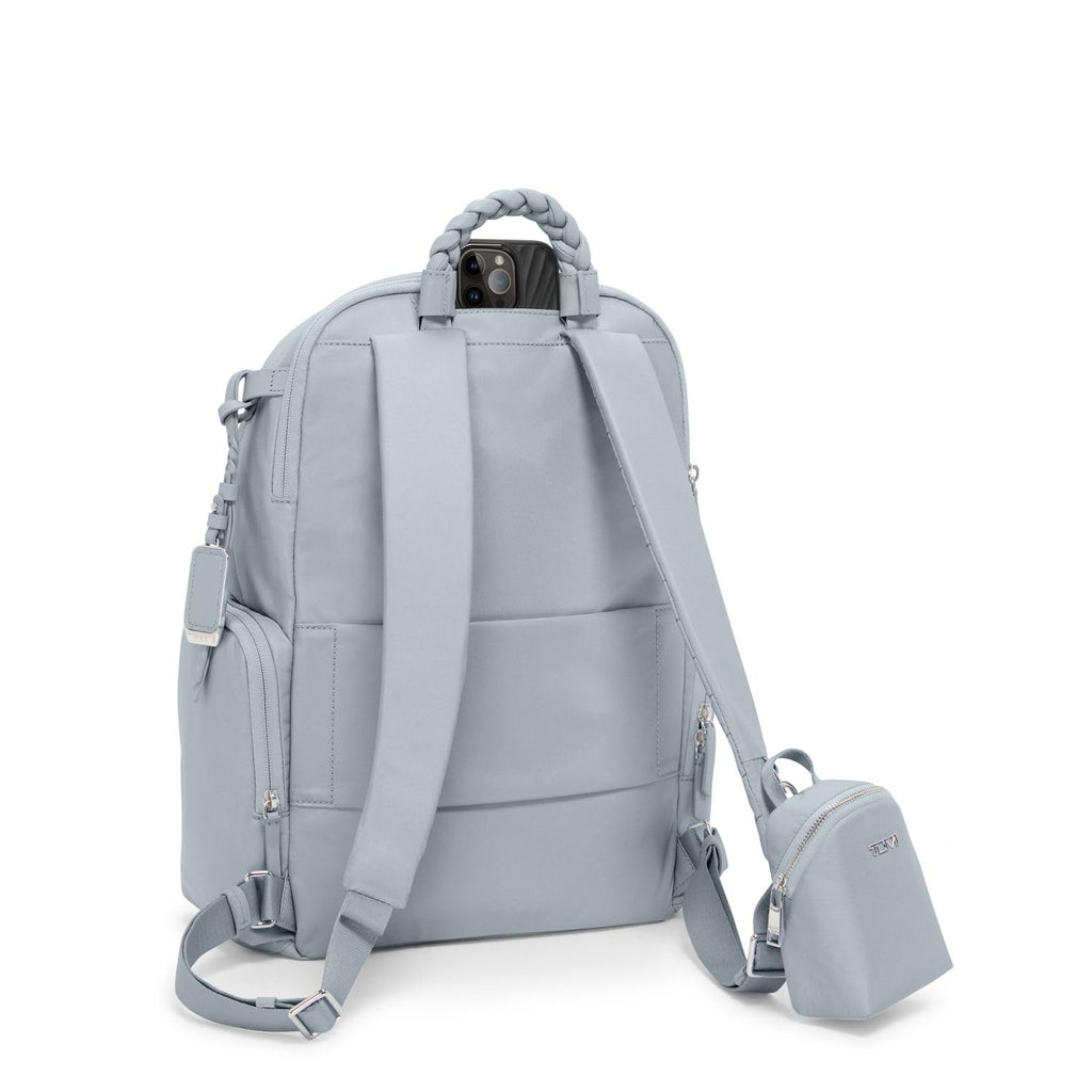 TUMI - Voyageur Celina Backpack - Women's Work and Travel Bag - 16.0" X 10.6" X 6.5" - Holds Up to 16" Laptop - Black & Gold Hardware