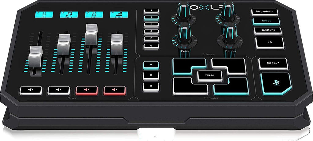 TC-Helicon GoXLR Revolutionary Online Broadcaster Platform with 4-Channel Mixer, Motorized Faders, Sound Board and Vocal Effects, Officially Supported on Windows