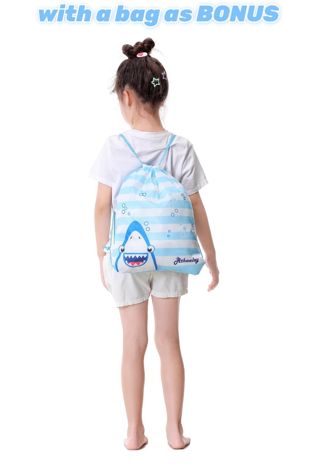 Soft Microfiber Swim Cover-ups for 3 to 10 Years Old Kids Hooded Bath Beach Poncho Towels (Alligator, Fits 3-10 Years)
