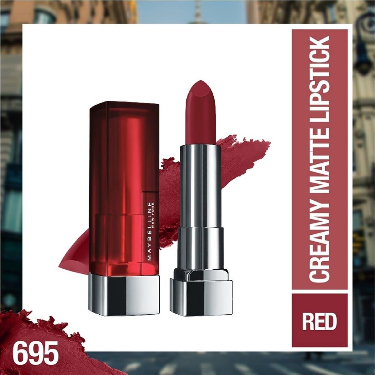 Maybelline New York Color Sensational Rebel Bloom Lipstick, Blushing Bud, 0.15 Ounce