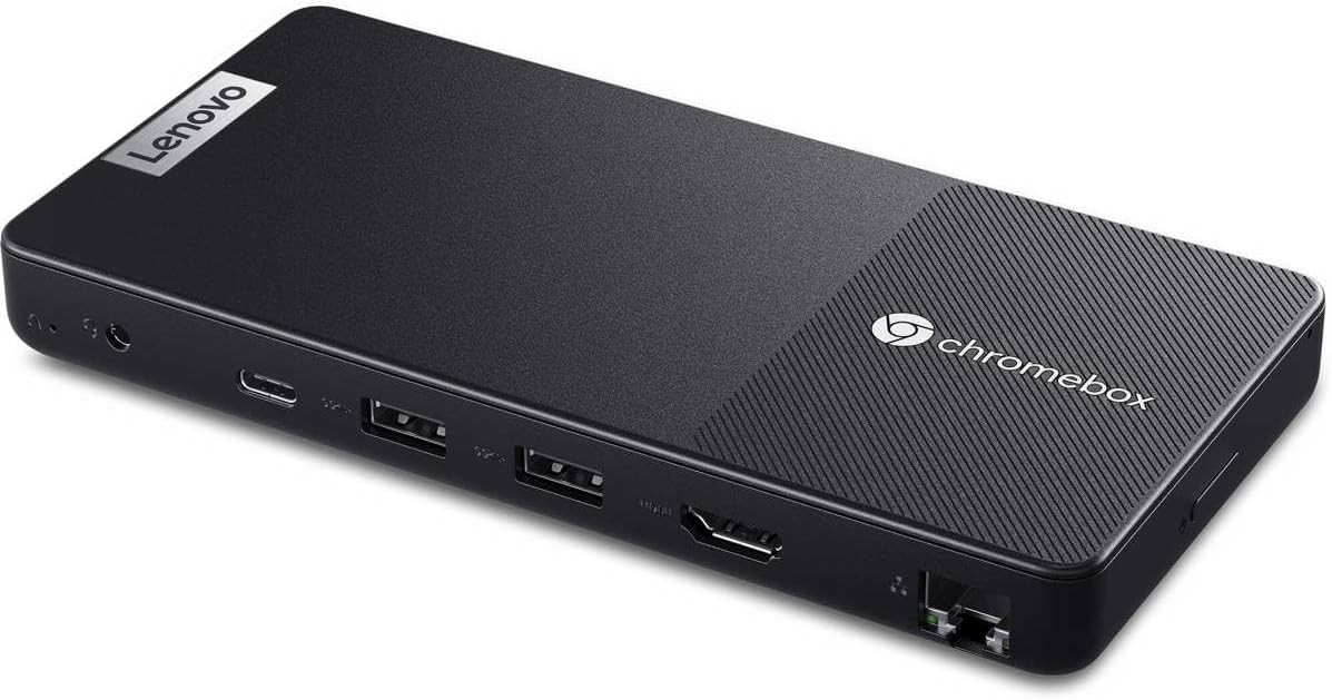 Lenovo Chromebox 83F90000US Chromebox - Intel Celeron N4500 1.10 GHz - 8 GB RAM - 32 GB Flash Memory Capacity - Micro PC