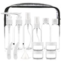 Cosywell Travel Size Bottles for Toiletries 13 Pack 2oz TSA Approved Toiletry Bottles Leak Proof Travel Kit for Women Men TSA Clear Toiletry Bag Shampoo Lotion Skincare Cosmetic Container