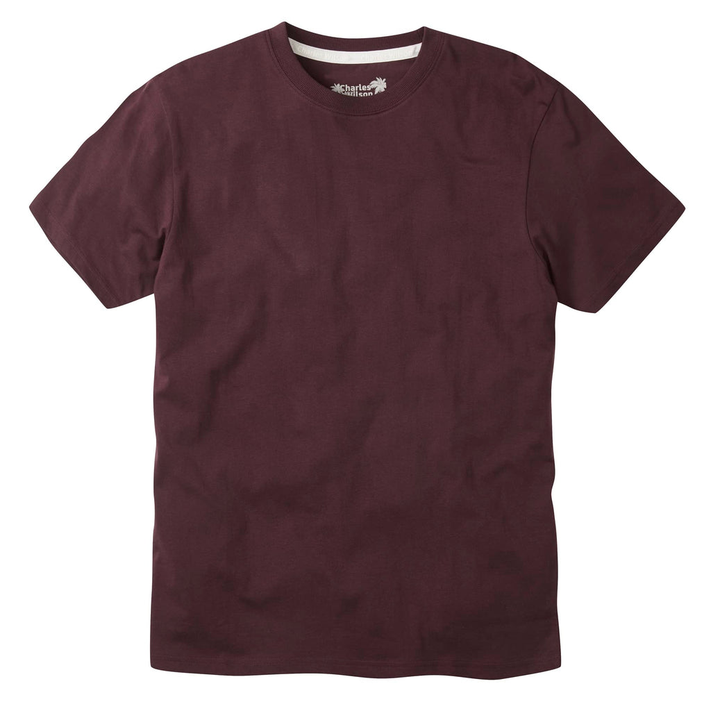 Charles Wilson Men's 5 Pack Crew Neck T-Shirt