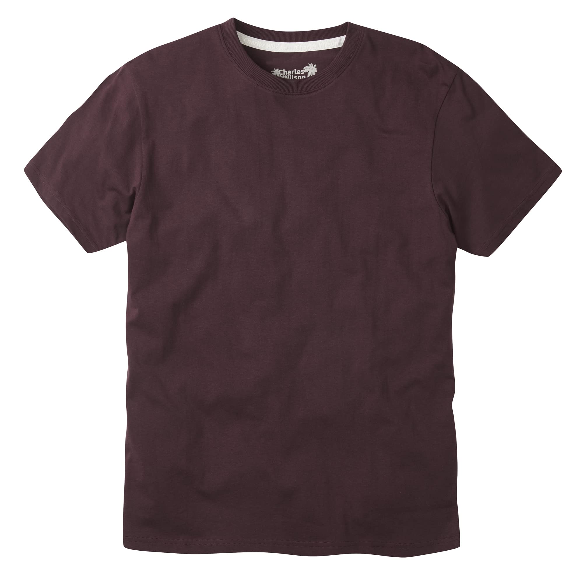 Charles Wilson Men's 5 Pack Crew Neck T-Shirt