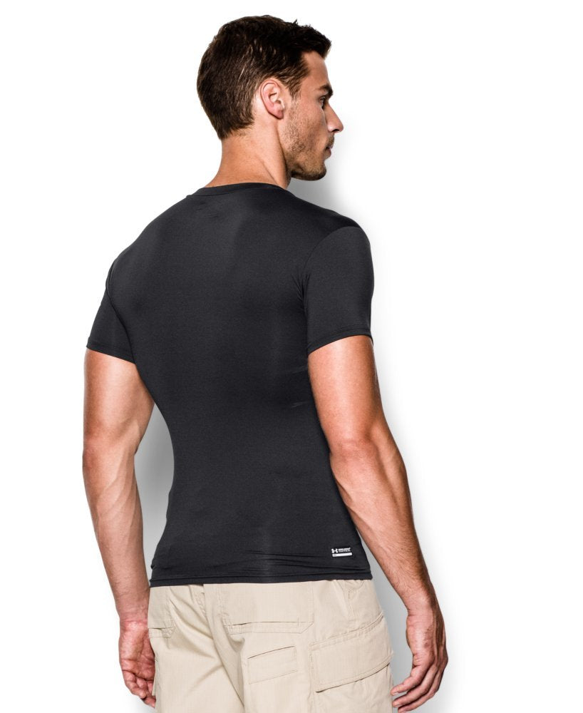Under Armour Men's Heatgear Tactical V-neck Compression Short-sleeve T-shirt