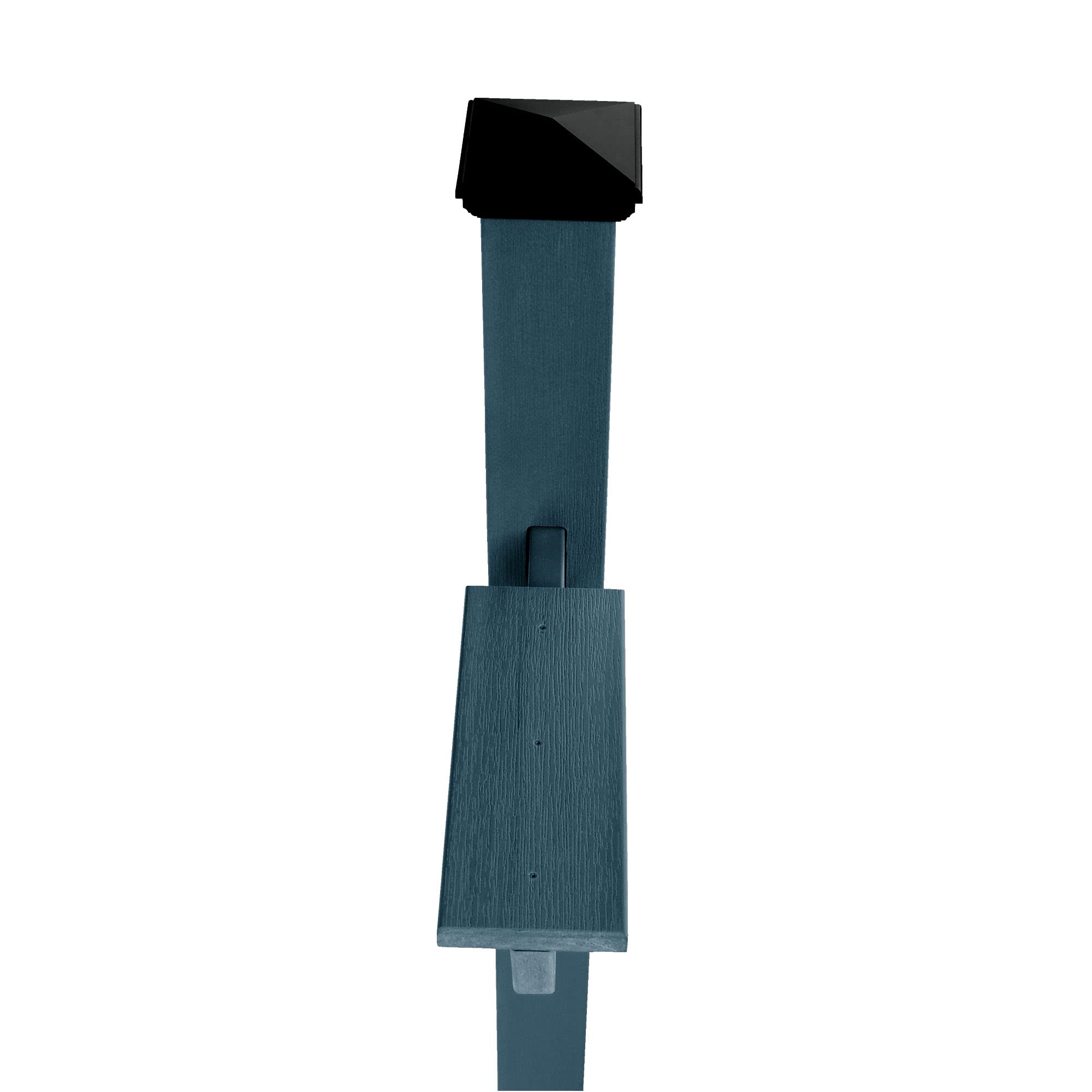Highwood AD-MLBX1-BKE Hazelton Mailbox Post, Black