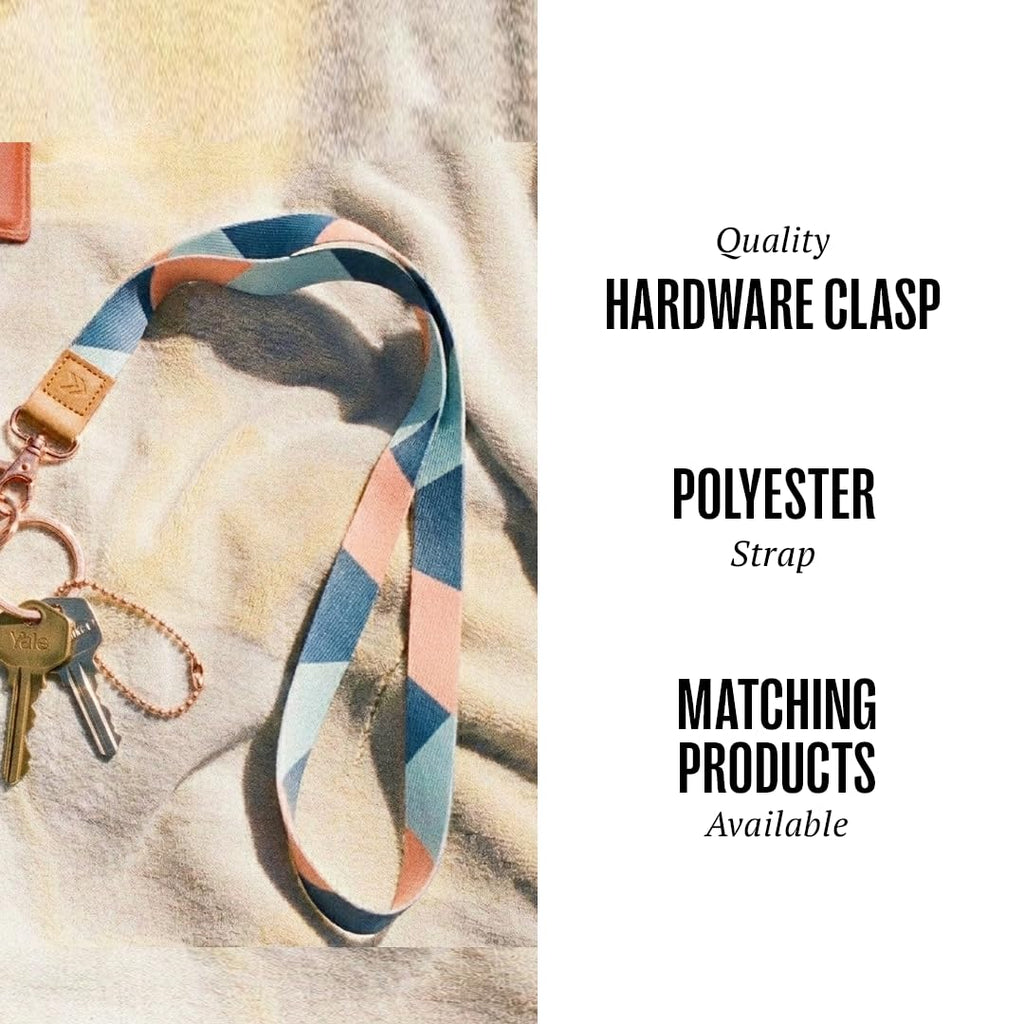 Thread Wallets Cool Neck Lanyard for Men & Women, Cute Key ID Badge & Wallet Holder