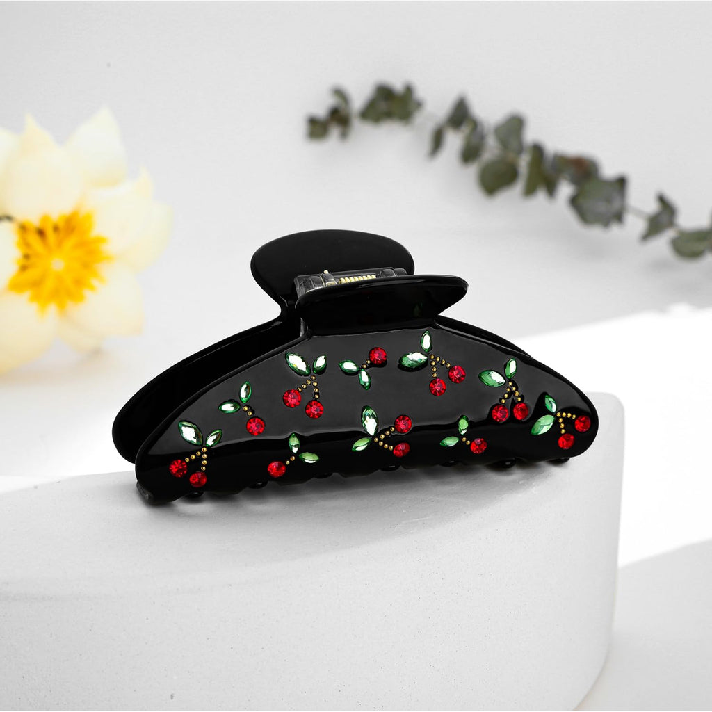LILIE&WHITE Tortoise Claw Clips For Women - Strong Thick Hair Styling Accessories With Claws For Styling 1PC