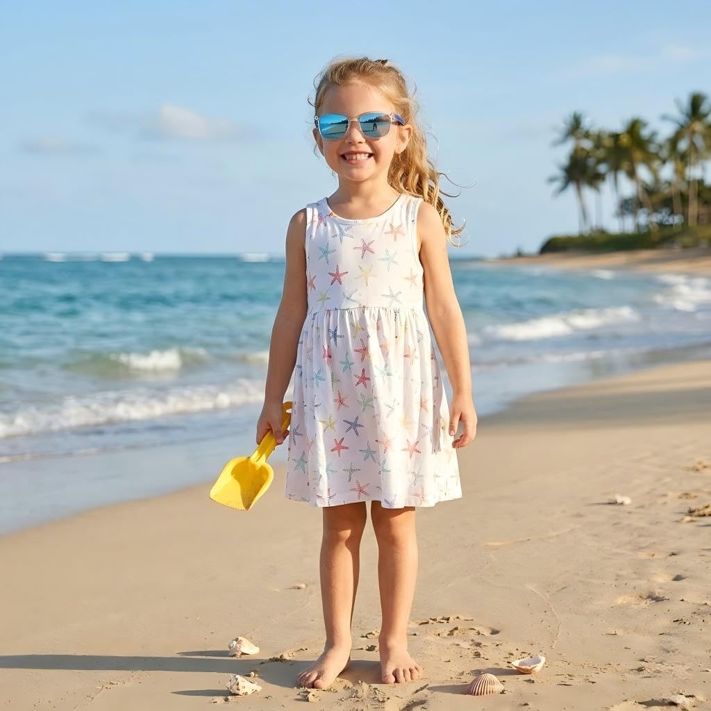 COASION Polarized Kids Sunglasses UV 400 Protection for Girls Boys Classic Retro Style Toddler Shades Age 3-12