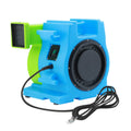 MOUNTO 1HP Inflatable Bounce House Blower, Energy Efficient, Low Amp Draw Inflatable Blower Fan for Inflatable Bounce House, Water Slide, and Obstacle Course for Kids