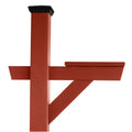 Highwood AD-MLBX1-BKE Hazelton Mailbox Post, Black