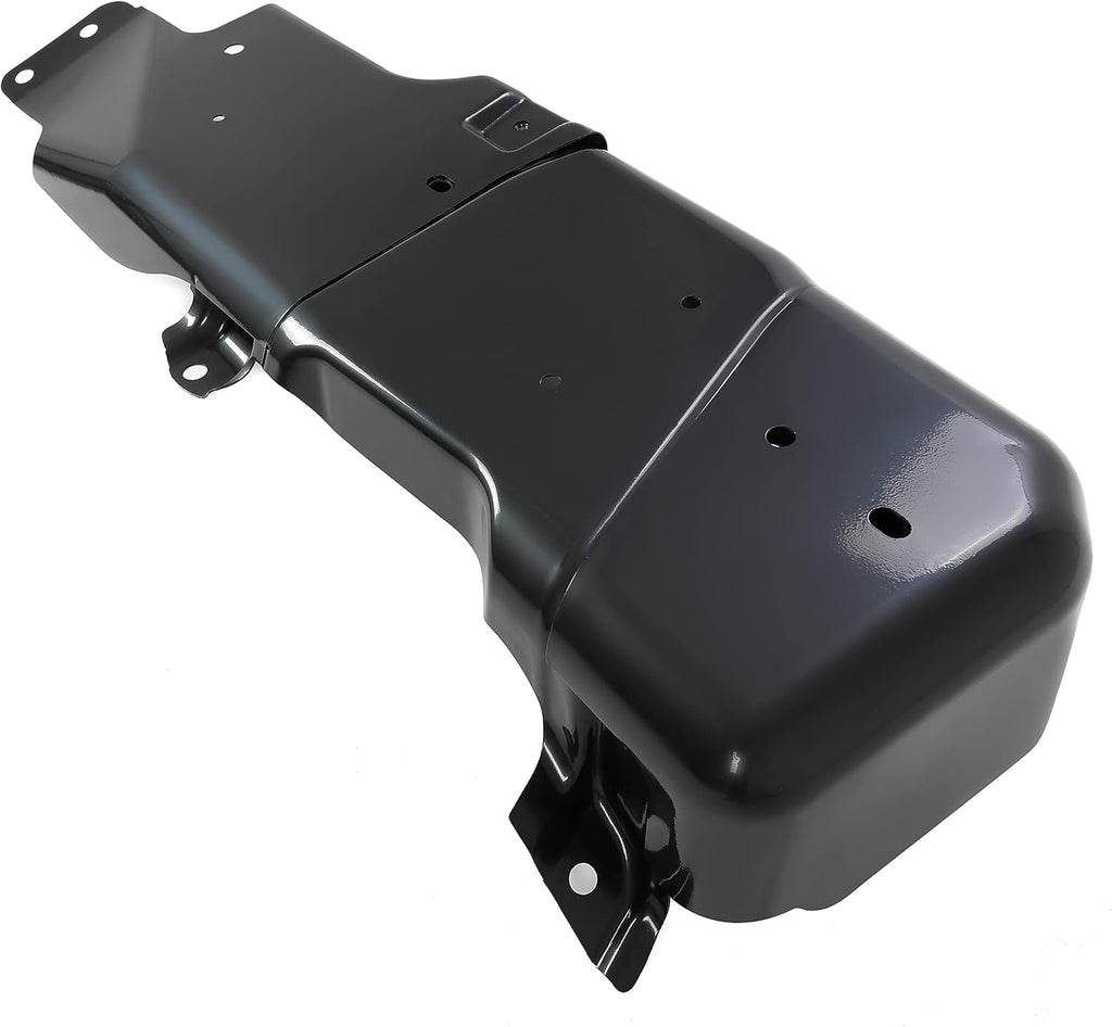 HECASA Fuel Tank Skid Plate Compatible with 2007-2018 Jeep Wrangler JK Black Replacement for 52059743AJ (NN1429)