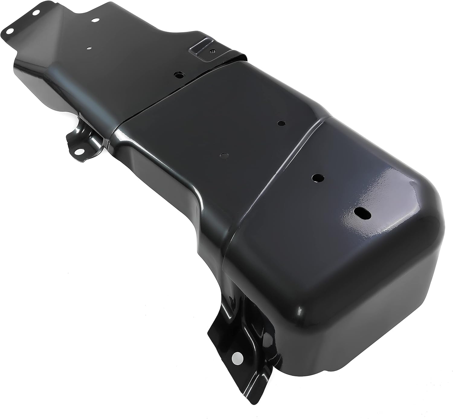 HECASA Fuel Tank Skid Plate Compatible with 2007-2018 Jeep Wrangler JK Black Replacement for 52059743AJ (NN1429)