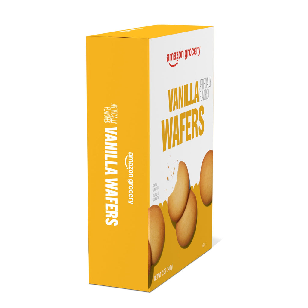 Amazon Grocery, Vanilla Wafers, 12 Oz