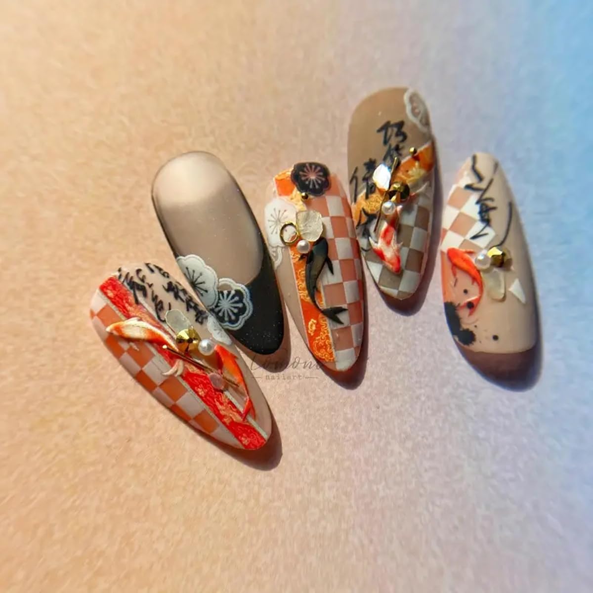 Christmas Nail Art Stickers Decals 5D Embossed Santa Claus Xmas Tree Nail Decals with Crystal 1PCS Cute Bear Bow Candy Cane Snowflake Christmas Nails Adhesive Stickers for Holiday Manicure Decorations